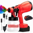 thumbnail image 5 of Multi-Nozzle Spray Gun - 3 Spray Modes for Walls, Wood, Vehicles & Decks - Indoor/Outdoor Painting Tool, 5 of 13