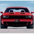 thumbnail image 4 of Dodge R/T Logo 3D Logo Black Carbon Fiber Patten Stainless Steel License Plate, 4 of 5