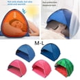 thumbnail image 3 of LOVIVER Tente de Plage Instantanée, Mini Tente Automatique avec Appui-Tête pour Tissu Bleu, 3 of 8