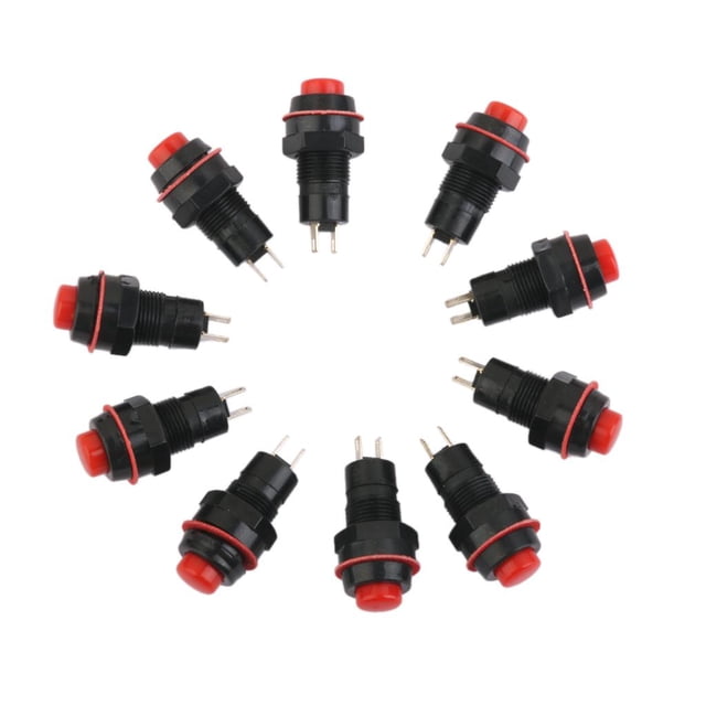 10pcs Tablero De Instrumentos De Bloqueo Del Automóvil Zulema Autobloqueo Rojo