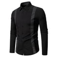 thumbnail image 1 of Seeotter Men's Casual Dress Shirt Long Sleeve Regular Fit Business Button up Shirt, 1 of 7