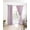Pink, variant on Aqua Striped Blackout Curtains 63 Inches Long for Bedroom, Luxurious White Stripes Modern Abstract Art Thermal Insulated Room Darkening Black Out Window Curtain Panels Grommet Drapes for Living Room