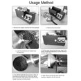 thumbnail image 4 of Coffee Bean Roaster Adjustable Temperature Automatic Glass Coffee Bean Baker with Timer for Soybean Sesame, 4 of 7