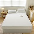 thumbnail image 1 of Protège-matelas Imperméable de Qualité Supérieure en Coton Matelassé, Protège-Lit Tricoté de Qualité A, Convient jusqu'à 30 cm de Profondeur XQ, 1 of 6