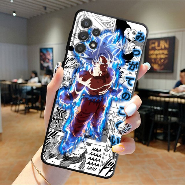 Funda de silicona de Anime dragon-goku Balls para Samsung Galaxy A21s, A13, A71, A72, A73, A51, A52, A33, A22, A53, A32, A12, A11 QYM unisex