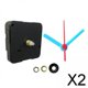 thumbnail image 1 of 2x Mecanismo de Movimiento de Reloj de Pared, Reloj , Piezas de Reparación de Barrido Silencioso, Manecillas de Reloj Sin Tictac, Silencio 2 piezas, 1 of 8