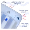 thumbnail image 4 of Bañera Tina Plegable Para Bebé Con Base Ibaby Fontana Transp Transparente Fontana, 4 of 8