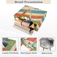 thumbnail image 3 of FORMRS Womens Corduroy Tote Bag Crossbody Shoulder Handbag with Pocket, Colorful Plane, 3 of 7