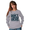 thumbnail image 4 of Dont Tread On Me United States Navy Unisex Plus Size Sweatshirt Brisco Brands 2X, 4 of 5