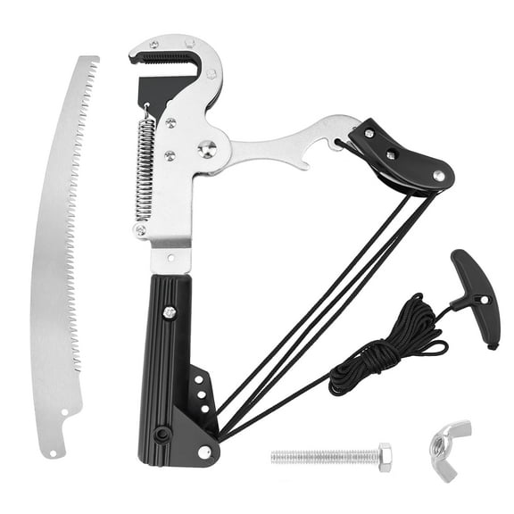 Garden Hand Tree Pruning Saw - Without Pole, Easy 4-Wheel Design | Effort-Saving for Climbing & High Branch Cutting