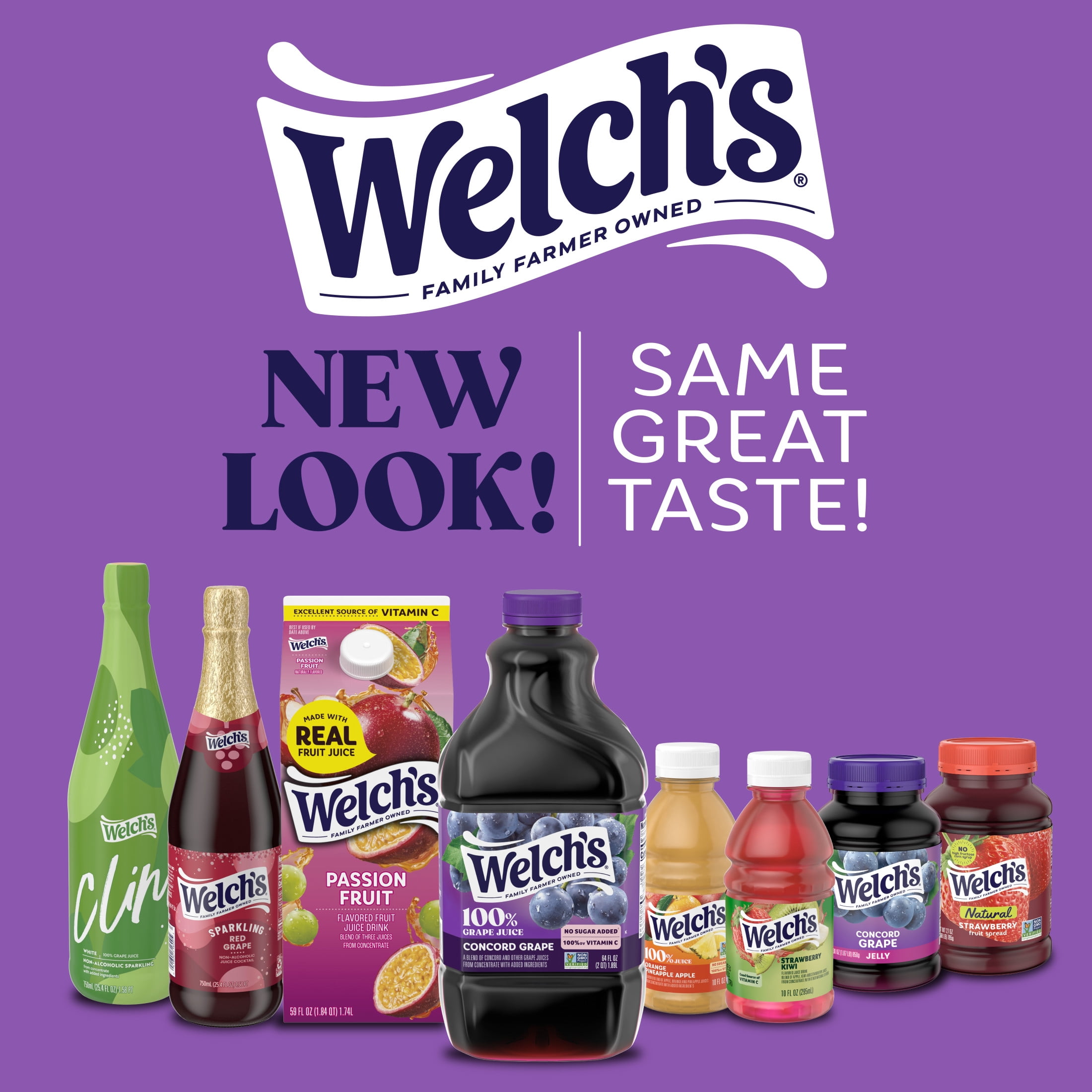 (3 pack) Welch's Mango Pineapple Juice Cocktail, 64 fl oz Bottle