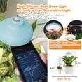 thumbnail image 6 of GrowLED Umbrella Plant Grow Light, Height Adjustable, 8/12/16H Automatic Timer, 10-Levels Brightness, 3 Lighting Modes, Blue, 6 of 8