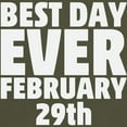 thumbnail image 3 of CafePress - Best Day Ever February 29Th T Shirt - Men's Classic Graphic Cotton T-Shirt, 3 of 4
