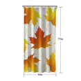 thumbnail image 5 of Fall Leaves Shower Curtain 36"x72" ,Bathroom Decorative Shower Curtains Set with 12 Hooks,Modern Waterproof Washable Shower Curtain, 5 of 6