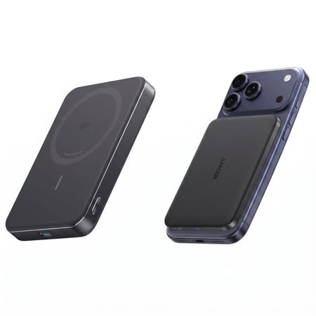 Anker MagGo Power Bank (10K, Slim) + Anker Nano Power Bank (5K, MagGo, Slim)