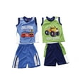 thumbnail image 3 of At The Buzzer Two Piece Short Set (Pack of 2) (Green / Blue, 12 Months), 3 of 4