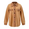thumbnail image 4 of Vedolay Jackets for Women Long Sleeve Bomber Jacket Coat with Pocket A,XL, 4 of 4