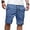 Z02-Light Blue, variant on Mens Cargo Shorts Size 38 Quick Dry Below Knee 13 Inches Cotton 3/4 Camo Cargo Short Relaxed Fit with Pockets,Green,XXL