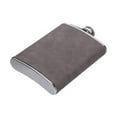 thumbnail image 3 of CGI Leatherette Flask Grey 8 Oz Capacity, 3 of 4