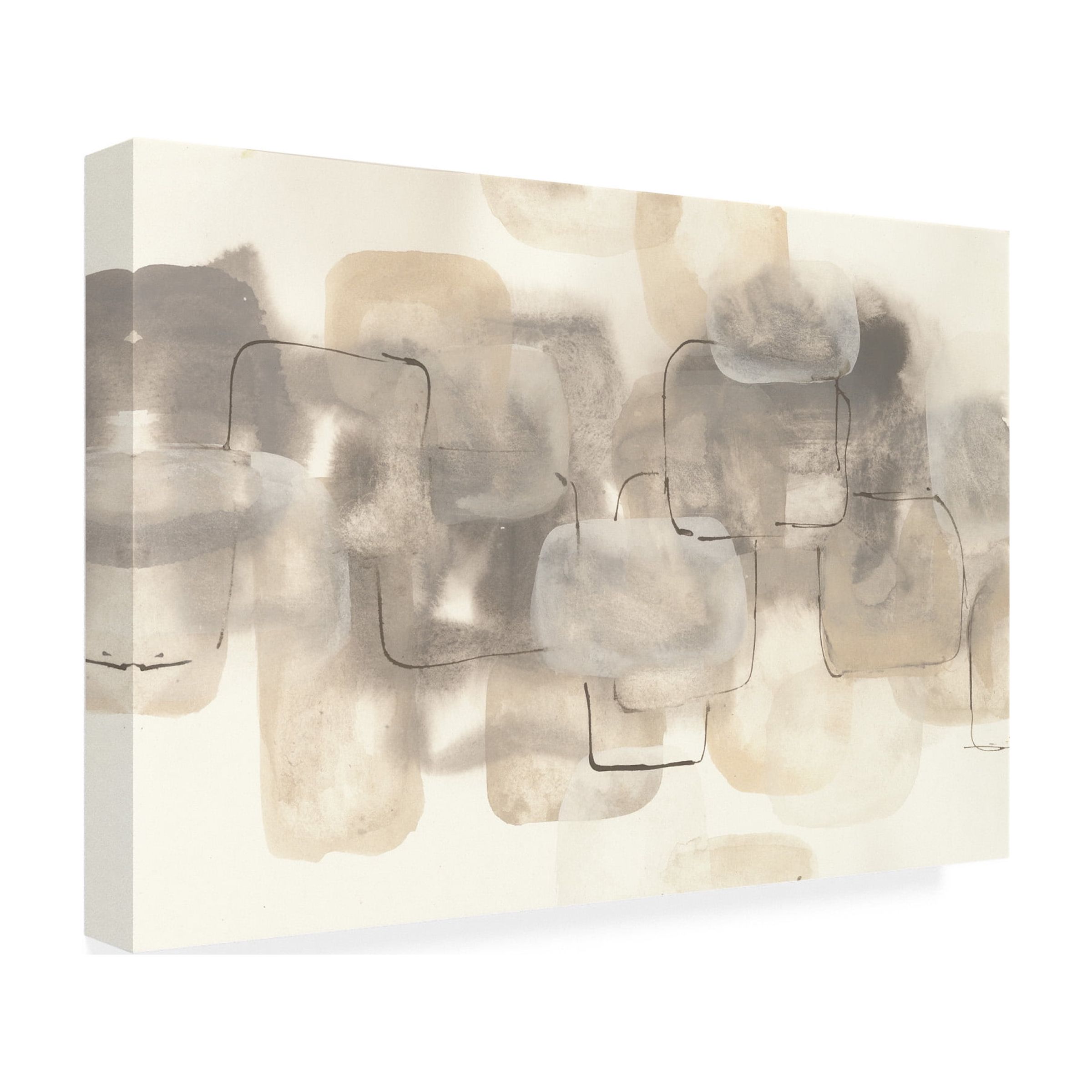 Trademark Fine Art 'Neutral Stacking III' Canvas Art by Chris Paschke