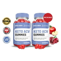 (2 Pack) Microbio Keto ACV Gummies 1000MG Dietary Supplement 120 Gummys