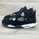 thumbnail image 2 of N I-K-E A i r-Jor-dan 4 Retro White Thunder Black Shoes FQ8138-001 Mens Size 16, 2 of 6