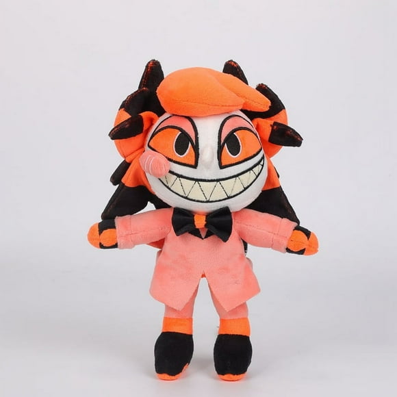 Alastor Plush, Hell Inn Alastor Figure Stuffed Animal, 30cm Cute Alastor Hazbin Hotel Figure Doll, Gift for Cartoon Game Lovers Boyfriend Girlfriend 1pcs Best Gift for Friends Kids Adult Birthday Gi
