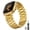 Gold, variant on ZYX Heavy Duty Stainless Steel Band for Apple Watch, Men's Solid Metal Business Strap, Black, 49mm/46mm/45mm/44mm/42mm(series 3 2 1)