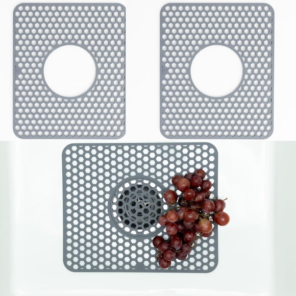 Protector de fregadero de silicona Better Houseware 41 x 31 cm, paquete de 2