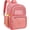 Pink, variant on MAY TREE Heavy-Duty Mesh Backpack Large Capacity Bag for Travel Beach Hiking Sports - Pink