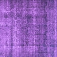 thumbnail image 1 of Ahgly Company Indoor Square Persian Purple Traditional Area Rugs, 5' Square, 1 of 4