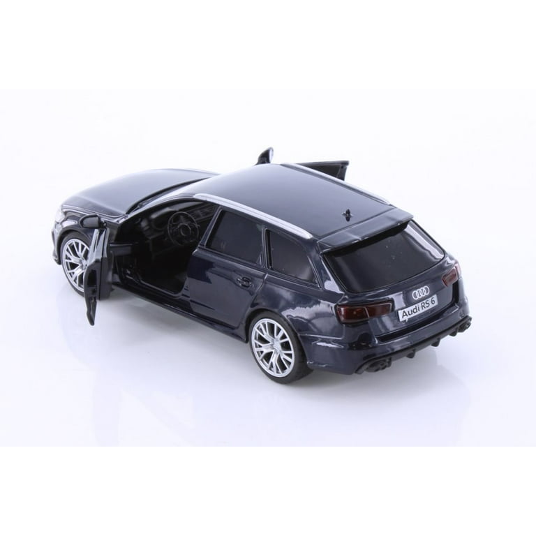2017 Audi RS6, Black - Showcasts TM012002 - 1/36 scale Diecast Model Toy Car