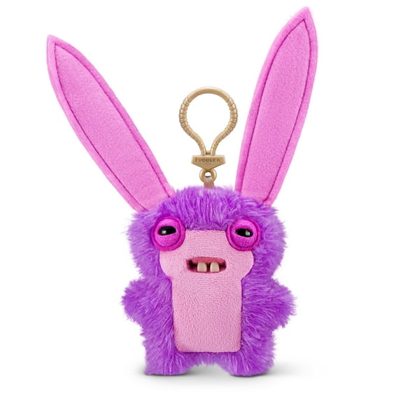 Fuggler Key Rings 5 inch (Lord Long Ears) Ugly Monster Plush, Stuffed Animal Key Chain Toy by ZURU