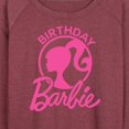 thumbnail image 3 of Barbie - Birthday - Women's Lightweight French Terry Long Sleeve Shirt, 3 of 5