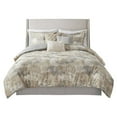 thumbnail image 1 of Madison Park Beacon Ensemble de Literie 7 Pcs en Coton Gris, 1 of 16