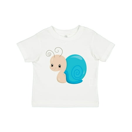 

Inktastic Adorable Blue Snail Gift Toddler Boy or Toddler Girl T-Shirt
