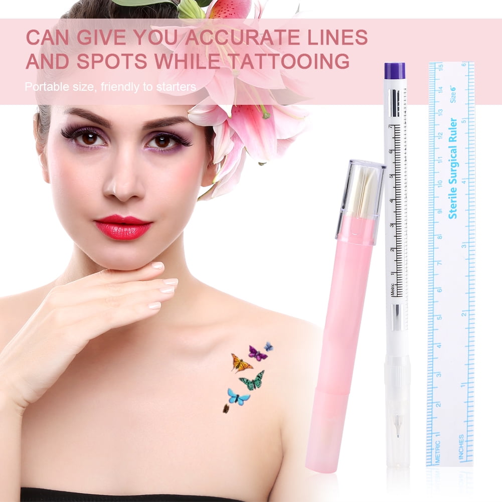 Nontoxin Portable Skin Marking Pen, Safe Skin Marker, For Artist Makeup Marks Marks Beginner