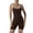 AE05-Coffee, variant on Women Rompers Sleeveless Square Neck Stretch Ribbed Contrast Workout Shorts Bodysuits Jumpers Yoga Summer Fashion Sky Blue S