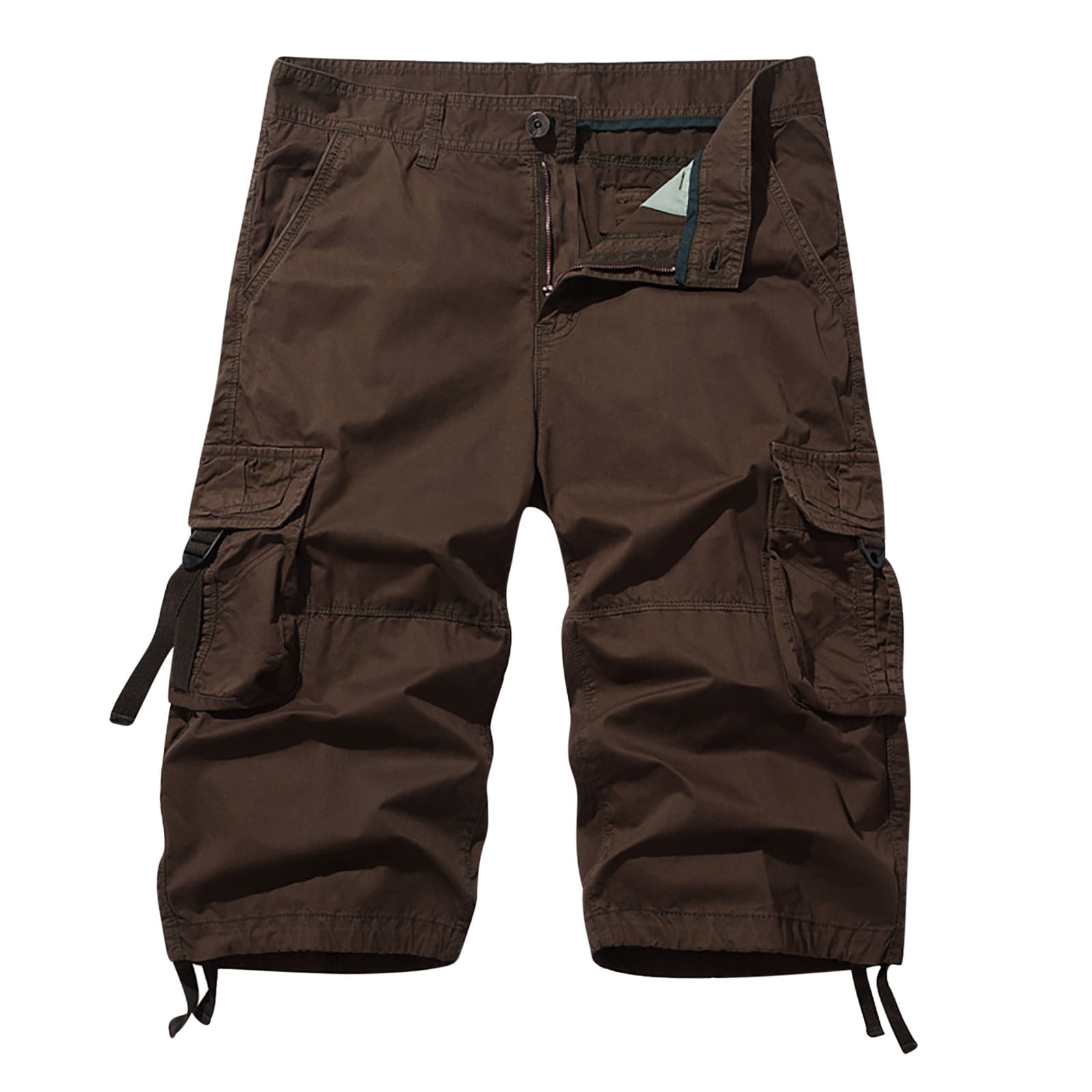 XZNGL Cargo Work Pants for Men Mens Casual Pure Color Outdoors