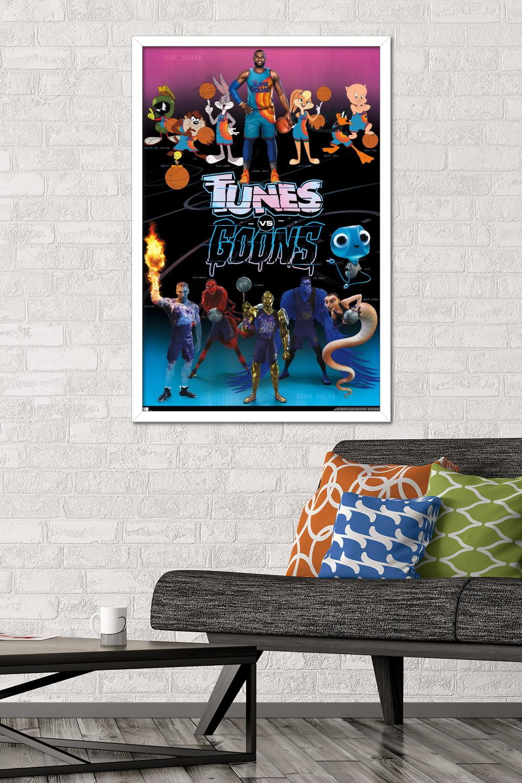 Space Jam: A New Legacy - Group Wall Poster, 22.375" x 34", Framed