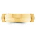 thumbnail image 2 of 14k Yellow Gold 6mm Knife Edge Comfort Fit Wedding Band Size 10, 2 of 3