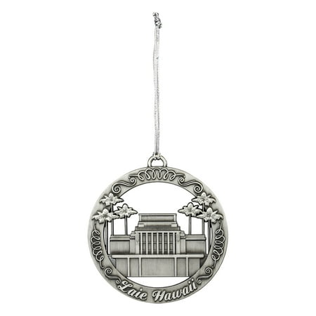 Resin Ornament Sunken Temple - Laie Hawaii Temple Ornament