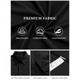 thumbnail image 6 of OALUXE Mens Dress Shirts Formal Long Sleeve Button Down Business Solid Shirt, 6 of 7