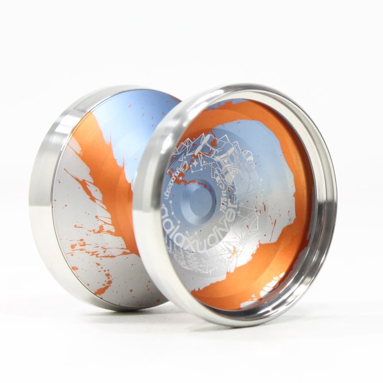 C3yoyodesign Galaxy Diver 7075 V2 Yo-Yo - Bi-Metal YoYo (Blue