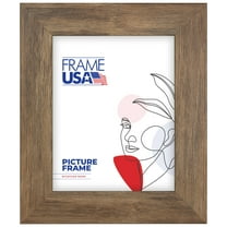 18x23 Picture Frame, Brown Corporate Wide Style 74029, 2 Inch MDF with Plexiglass, Wall Display