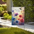 thumbnail image 4 of Always Loved Never Forgotten Memorial Floral Garden Flag 12.5x18 Inch Double Sided Flower Yard Outdoor Decoration 1 Flag, 4 of 5