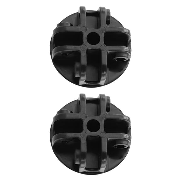 4-Way Center Connector Bracket in Black Plastic for Gazebo Roof Support - 1, 2 or 3 Pack