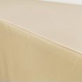 thumbnail image 4 of Your Chair Covers - 8 ft Fitted Polyester Tablecloth Rectangular Champagne, 4 of 4