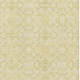 thumbnail image 3 of HomeRoots 665130 5 x 8 ft. Gold & Ivory Medallion Transitional Washable Machine Made Rectangle Area Rug with UV Protection, 3 of 9