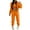 Orange, variant on Ladies' Autumn And Winter Hoodie Dandelion Fashionable And Casual Printed Hooded Sports And Leisure Set Women Pant Suits And Snowmobile Suit for Women Women Dressy Outfits Women's Ski Pants Womens